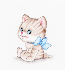 Cute kitten - 78675016