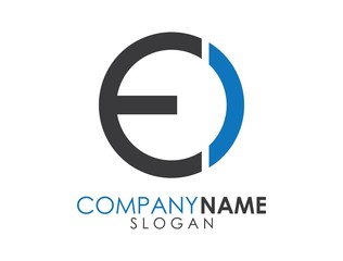 E circle font logo 1