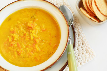 Curry vegetable soup