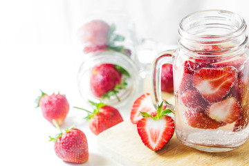 Strawberry Infused Water