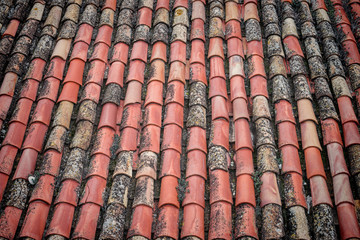 Tiled roof