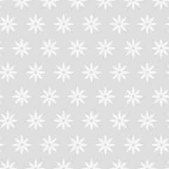 Vector Background #Flower Dot Pattern, Gray