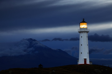 Cape Egmont Lighthouse, New Zealand - Powered by Adobe
