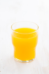orange juice in a glass