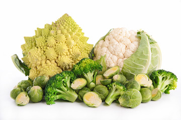 assortment of cabbage