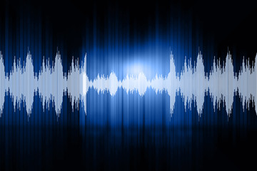 Digital design of sound waves.