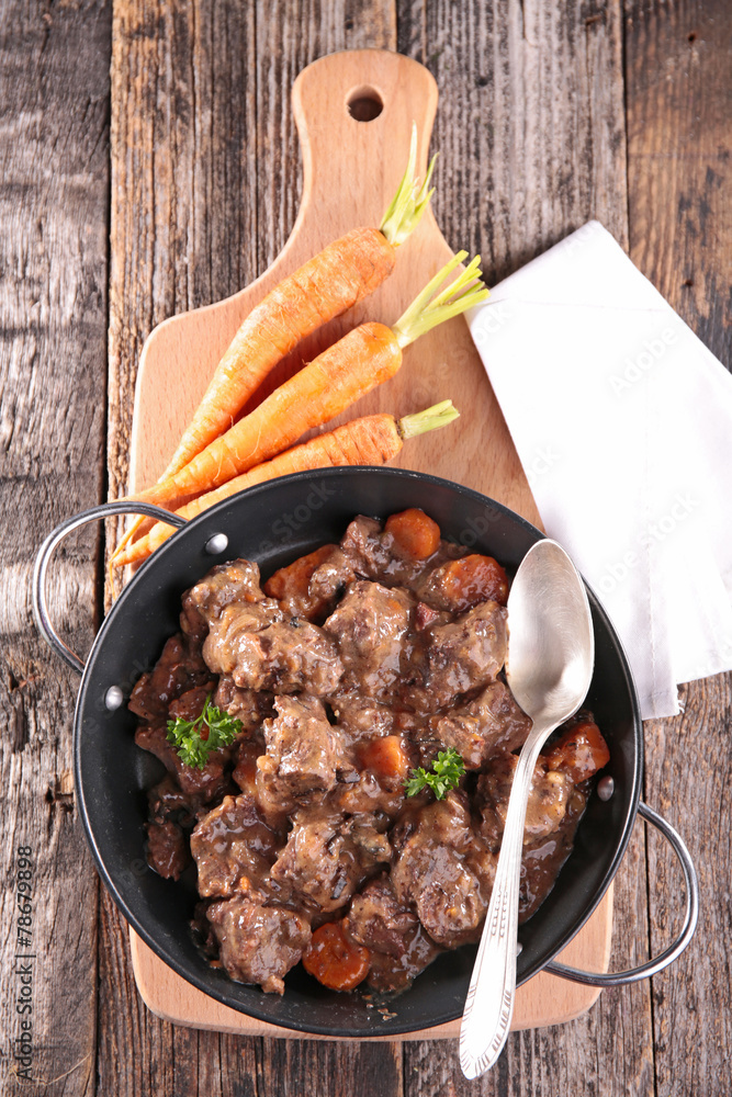 Canvas Prints meat stew