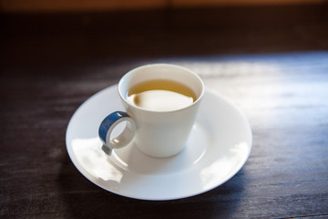 Cup of green tea