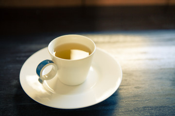 Cup of green tea