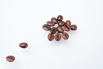 Naklejka premium coffee beans