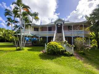 Altes Kolonialhaus, Reggae Beach, Ocho Rios, Antillen, Karibik