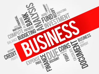 BUSINESS word cloud concept