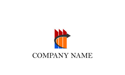 financial logo vector