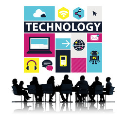 Technology Social Media Networking Online Digital Concept