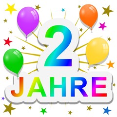 2 JAHRE Jubil&auml;um