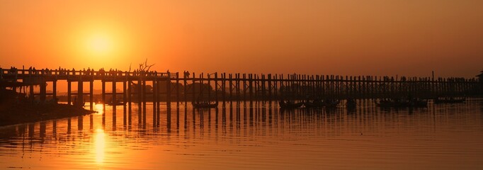 Sunset in Mandalay