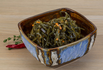 Laminaria salad