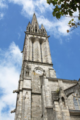 Fototapeta na wymiar Eglise saint Mathieu, Quimper, Finistère, Bretagne