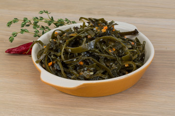 Laminaria salad