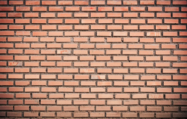 High resolution orange modern pattern of brick wall