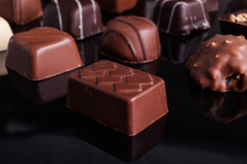 Delicious praline Dessert Chocolate