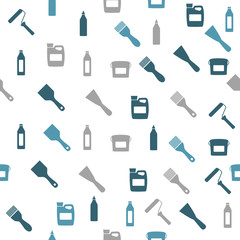 Home repair seamless pattern