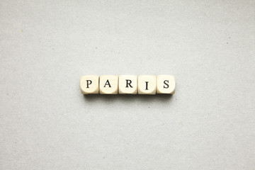 cubes with letter