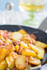 Bratkartoffeln in Eisenpfanne 3