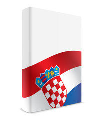 Croatia book cover flag white