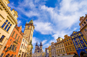 Place de la vieille ville, Prague,