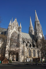 Neo gothic church in Vienna