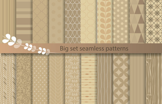 set patterns, pattern swatches included for illustrator user
