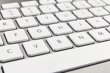 Image of a keyboard, up close