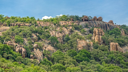 Fototapeta na wymiar Rocky Hills of Gaborone