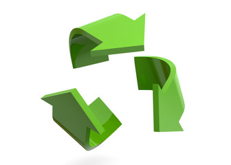 Recycling Concept - 3d
