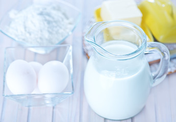 ingredients for dough