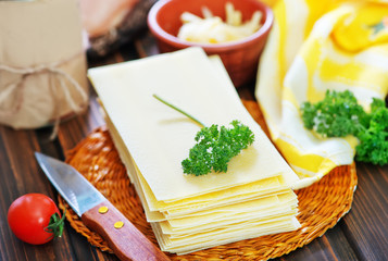 ingredients for lasagna