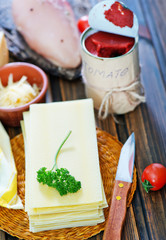 ingredients for lasagna