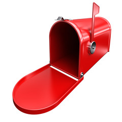 Red mailbox