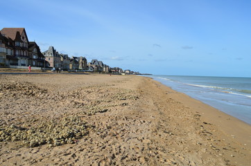 La plage de Lion sur Mer (Normandie)