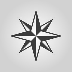 Obraz premium The star icon. Star symbol. Flat