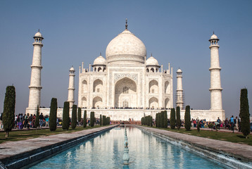 Fototapeta na wymiar Taj Mahal 8