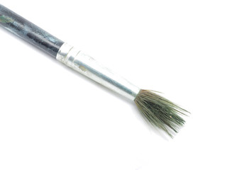 brush on a white background
