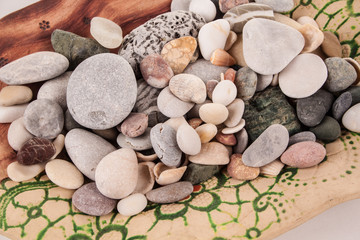 Fototapeta na wymiar sea stones