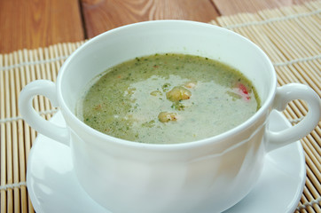 Broad Bean And Bacon Soup