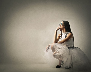 Transparencies in white