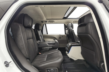 Car interior back seats