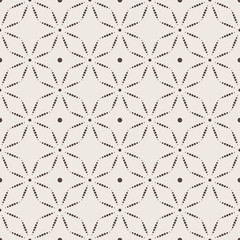 Seamless geometric pattern in two colors
