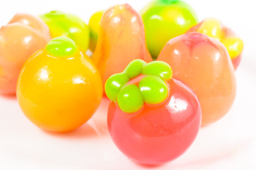 a kind of thai dessert,fruit