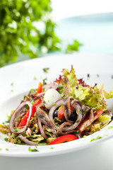 Salad with Anchovy